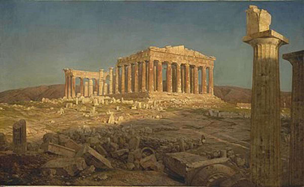 frederic church parthenon painting