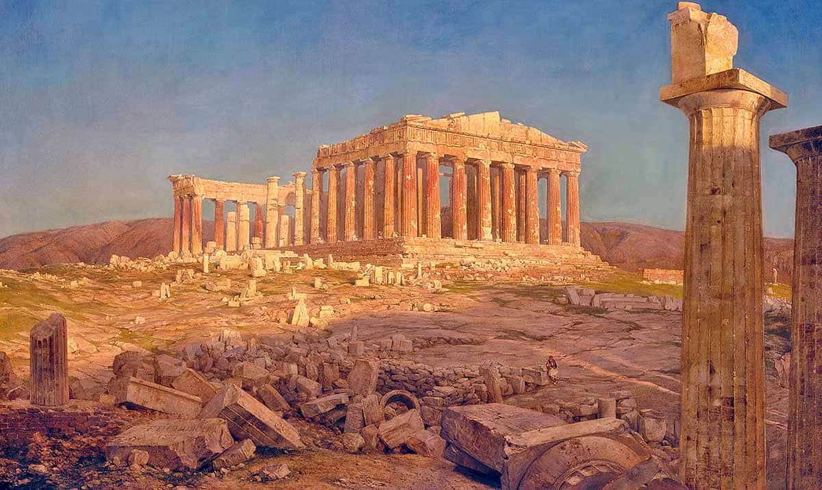 frederic edwin church the parthenon