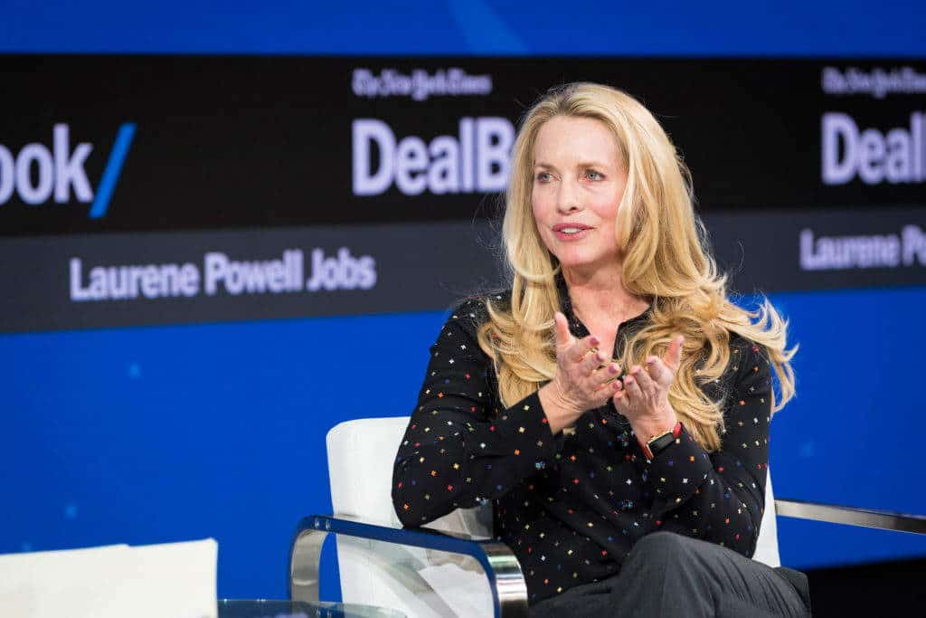 NOVEMBER 09:  Laurene Powell Jobs, investors