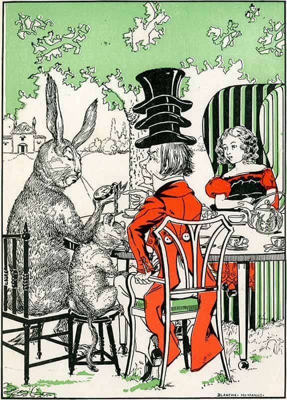 The Mad Hatter by Blanche McManus, 1900