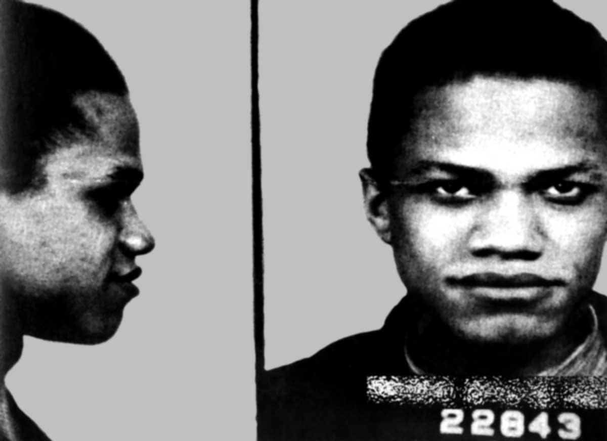 malcolm x mug shot