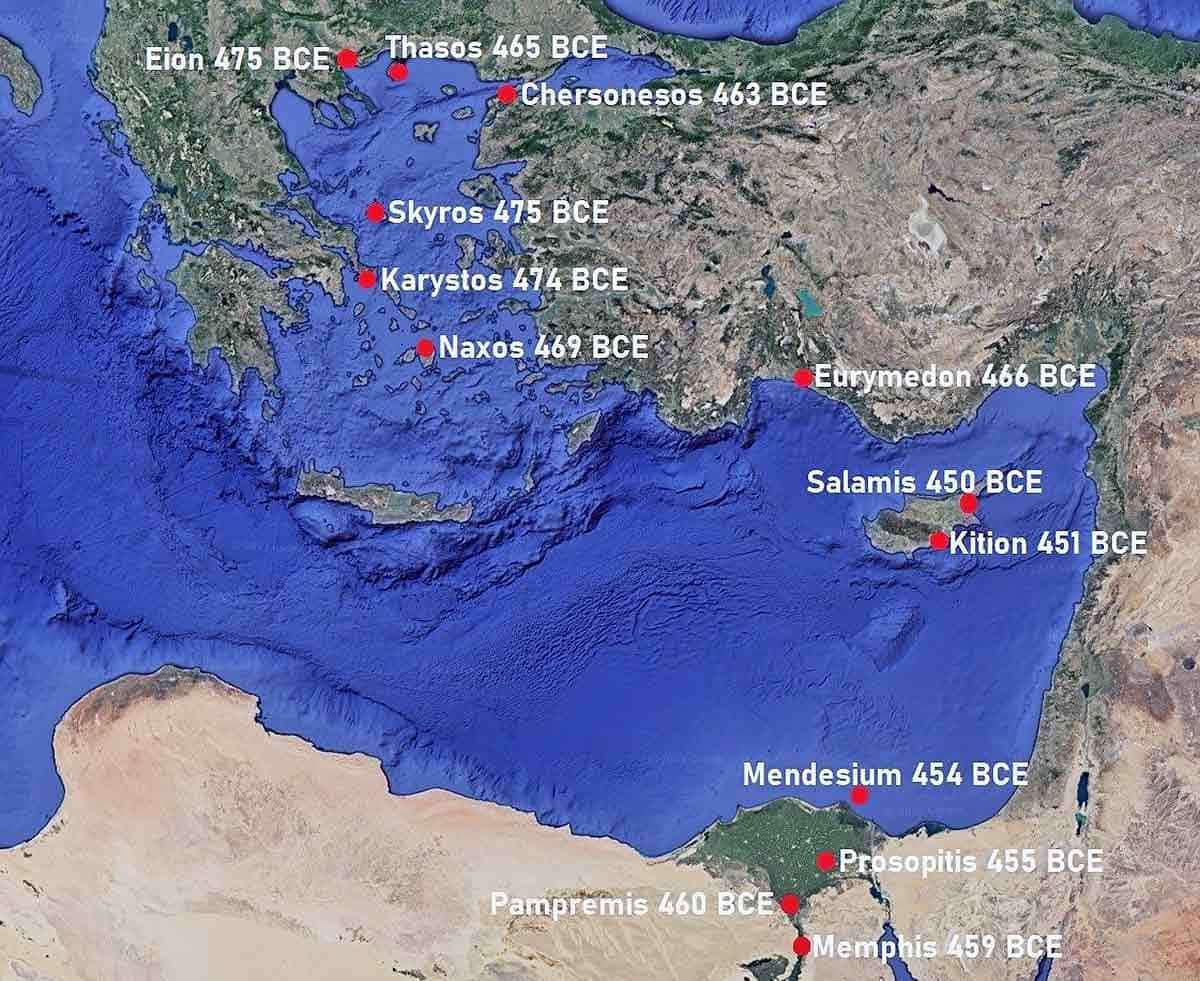 map battles thucydides