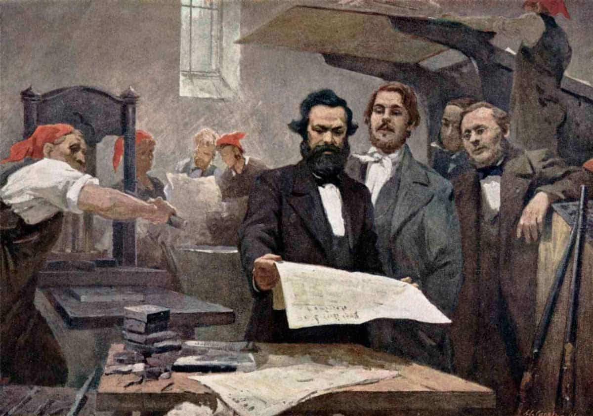 marx engels rheinische zeitung