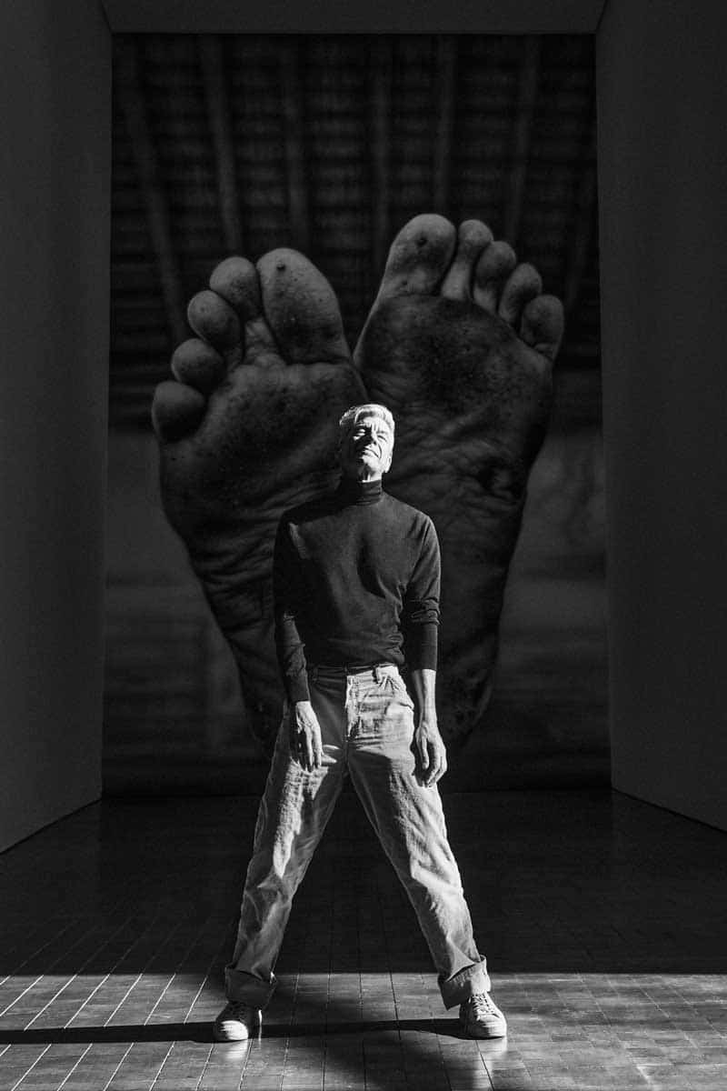 maurizio cattelan portrait photo