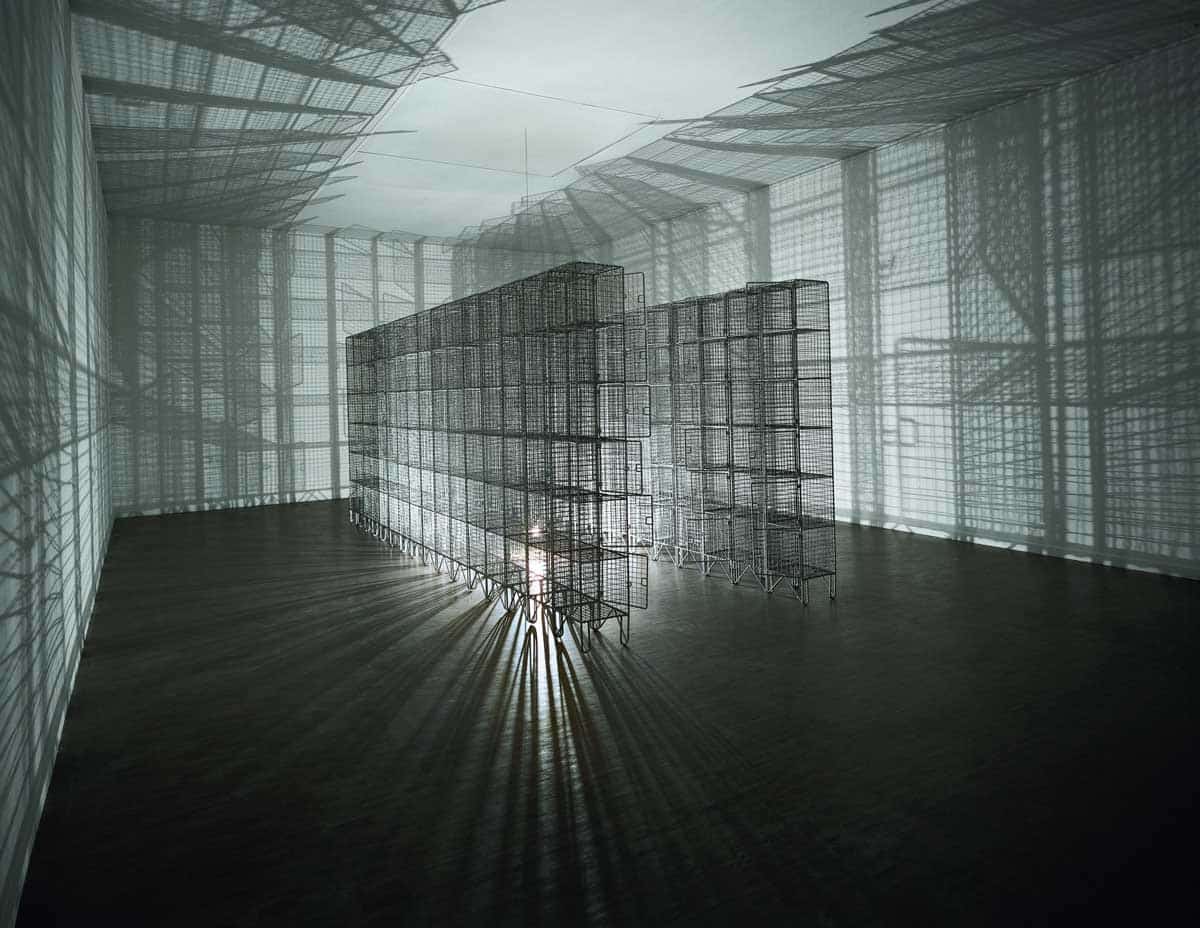 mona hatoum light sentence