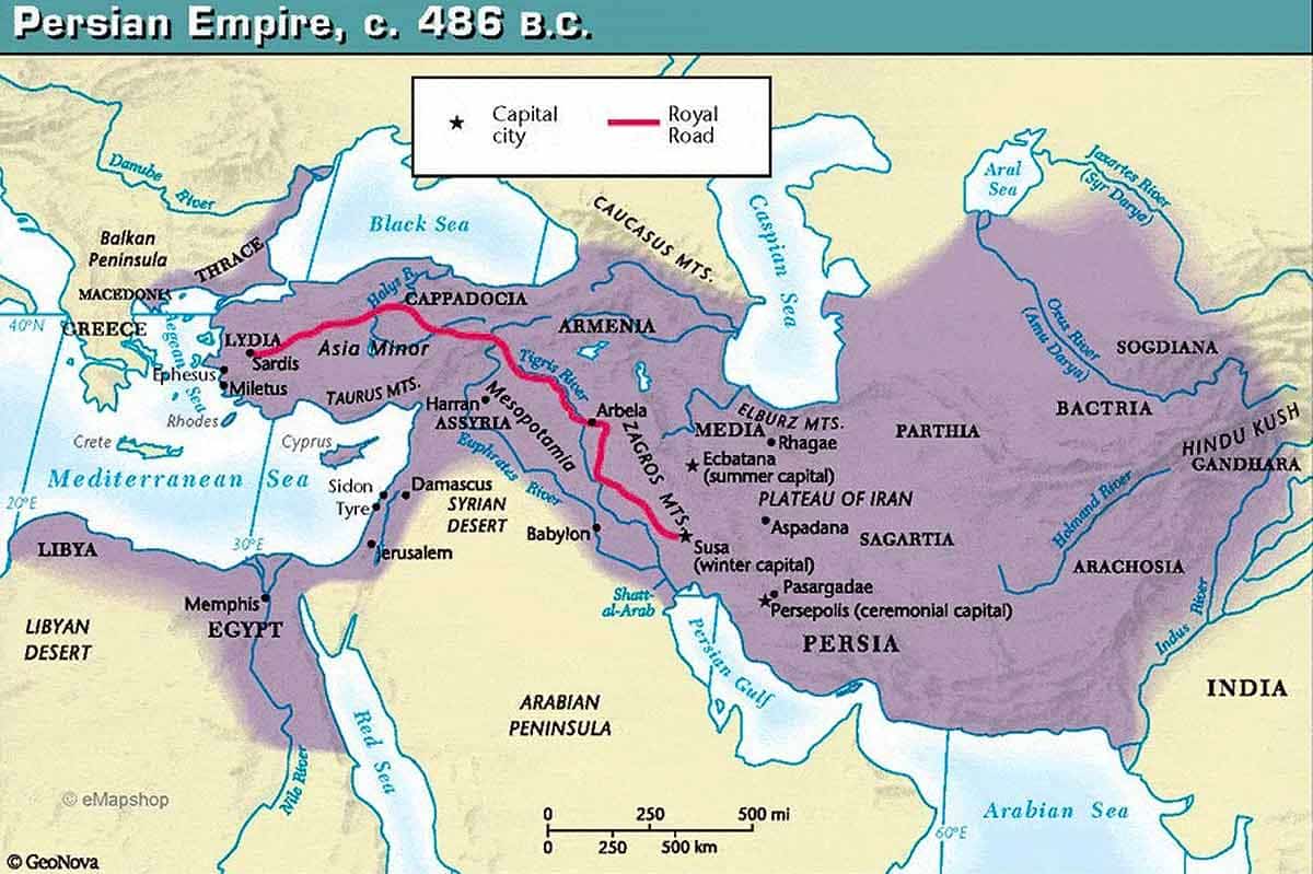 persian empire 5th century