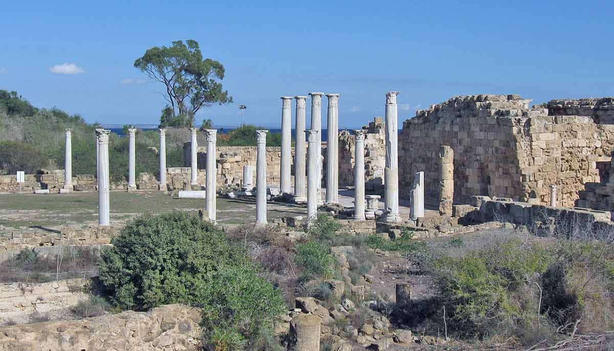 salamis cyprus ruins