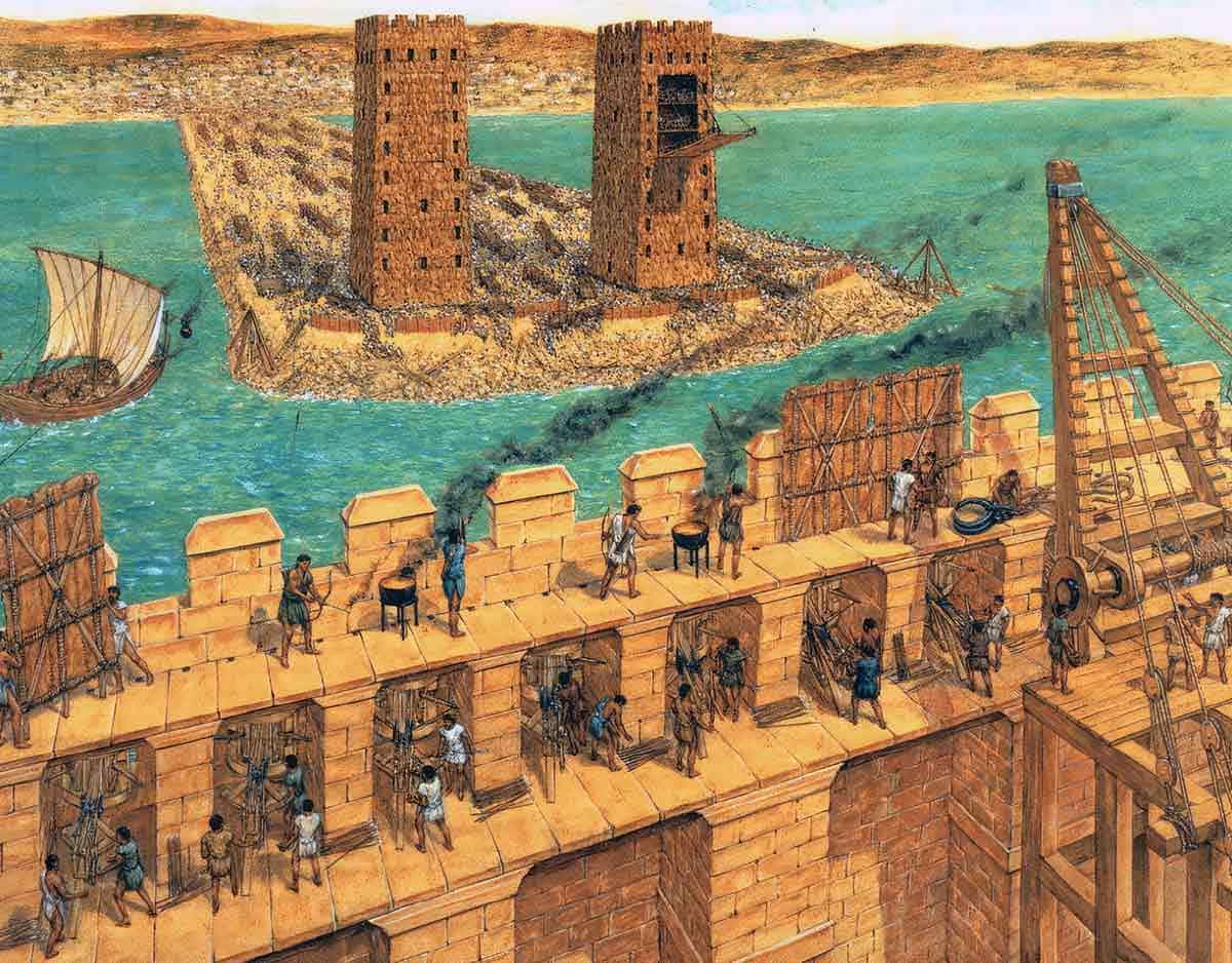 siege of tyre causeway towers