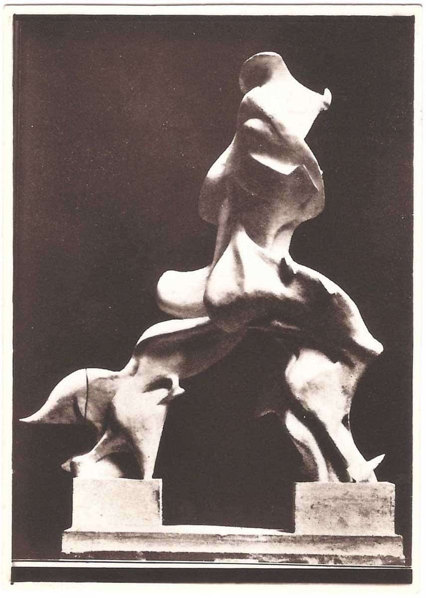 umberto boccioni unique forms sculpture