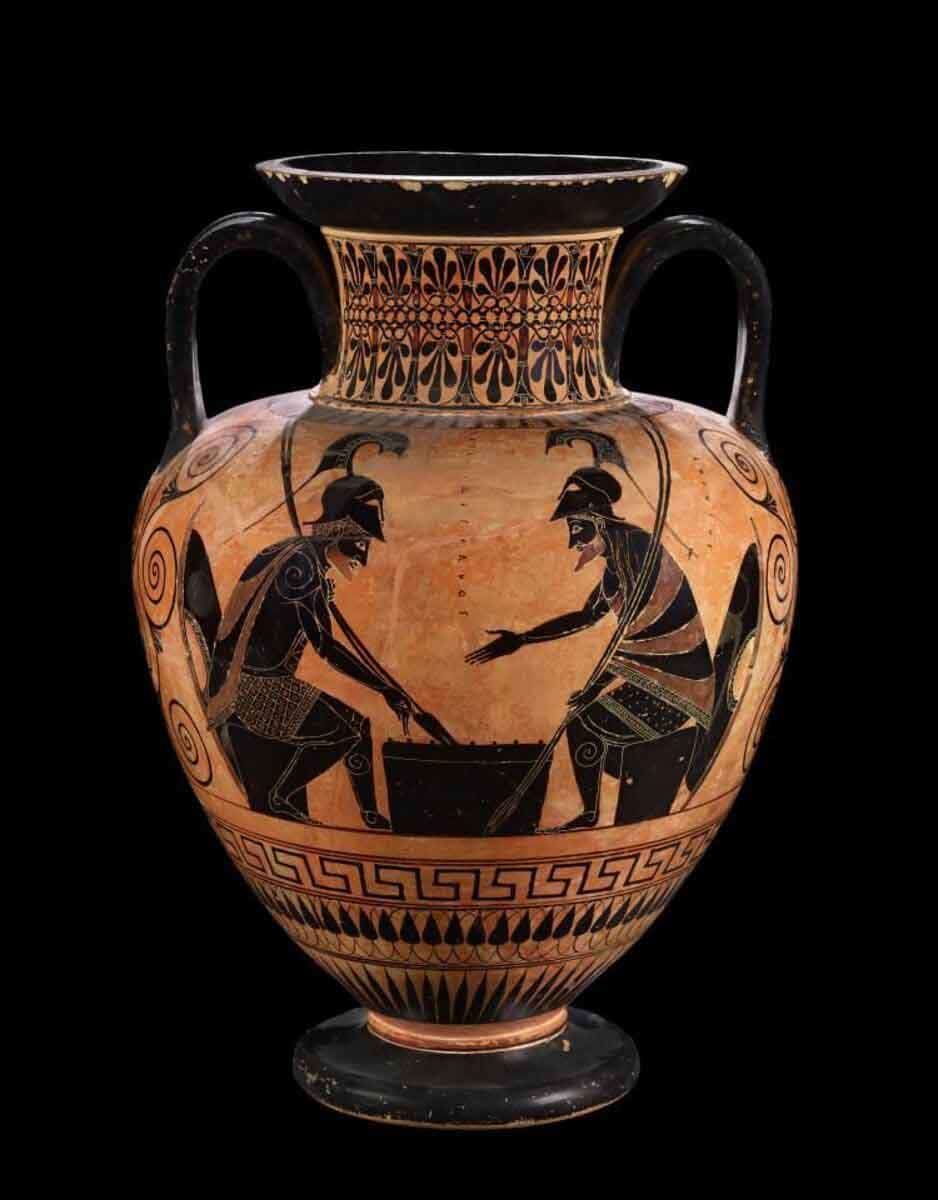 achilles and ajax amphora