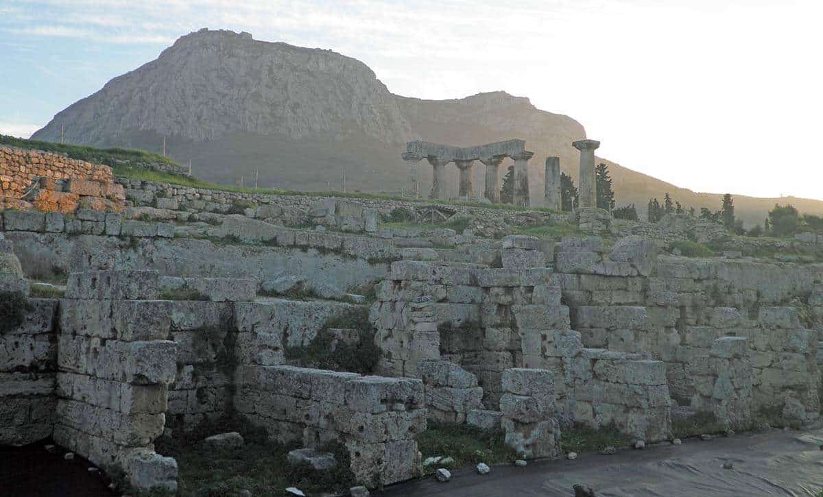 ancient corinth author