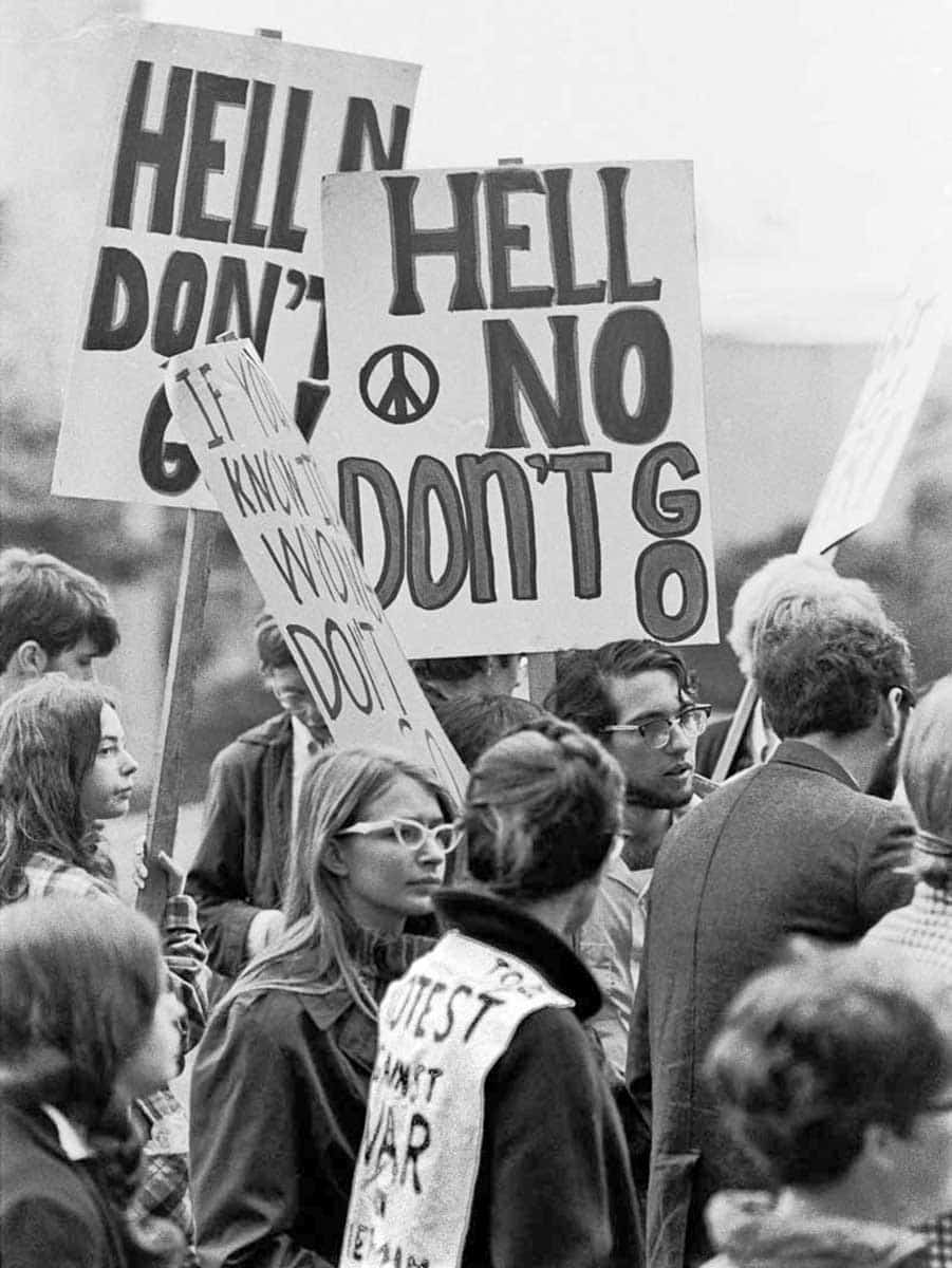 anti vietnam war protest