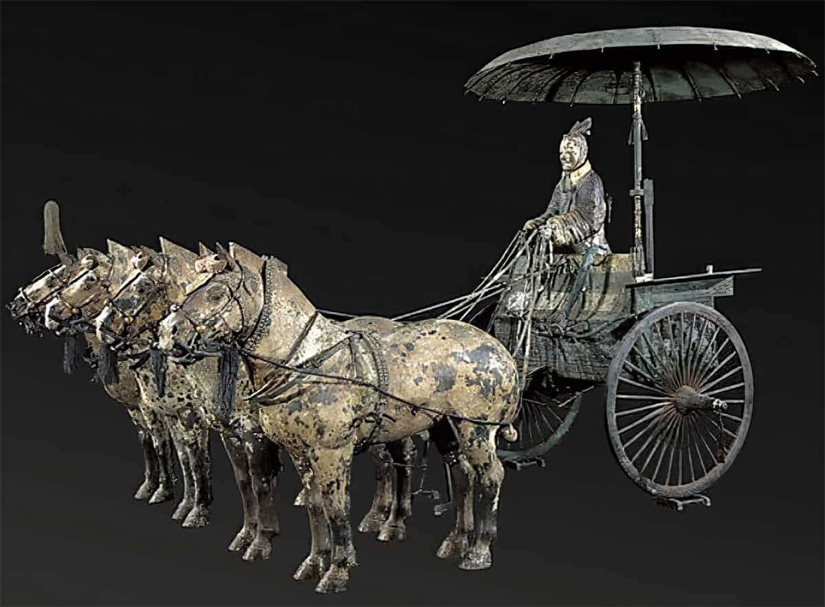 chariot model qin chinese