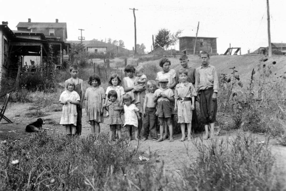 children appalachia 1930s