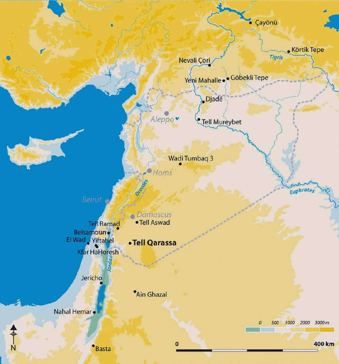 map ain ghazal