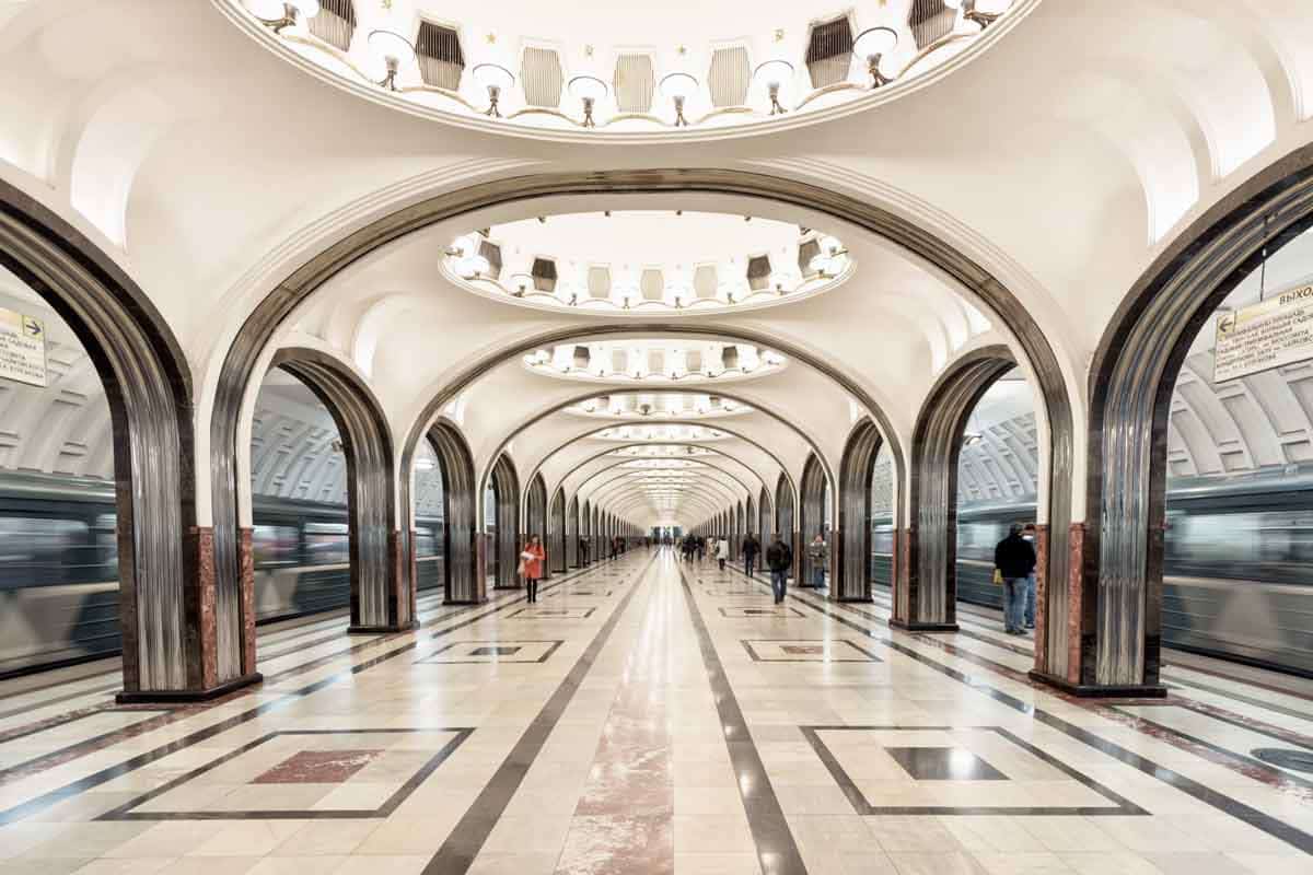 mayakovskaya station moscow