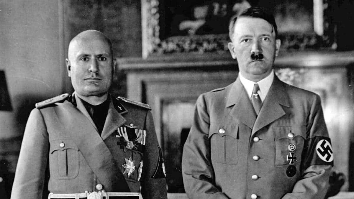 mussolini and hitler 1940