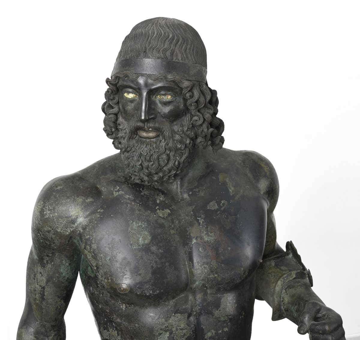 riace bronze greek sculpture