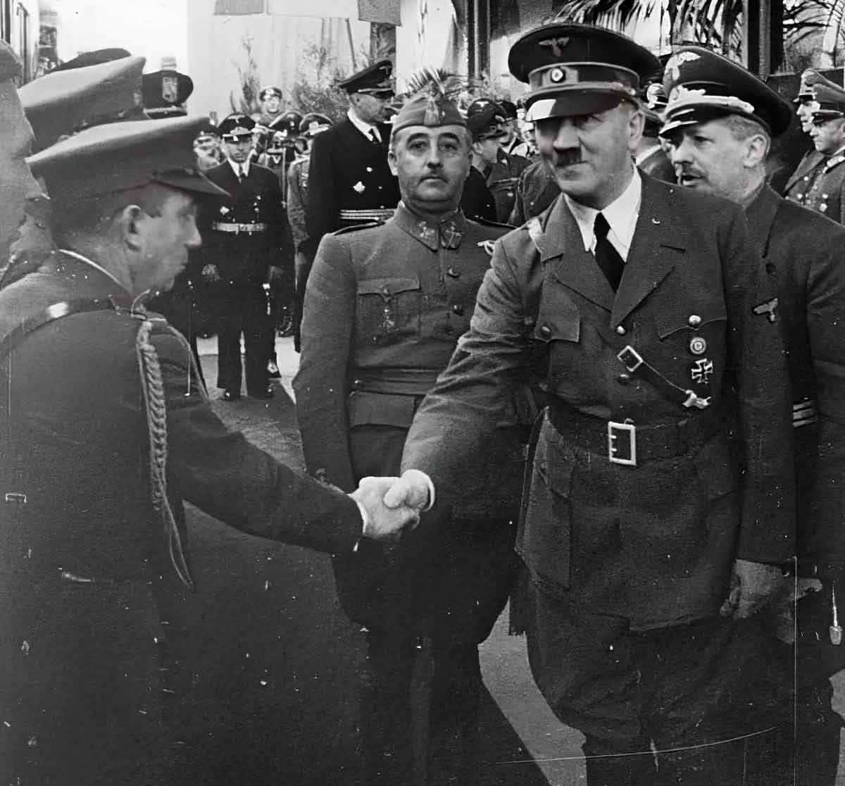 adolf hitler francisco franco 1940