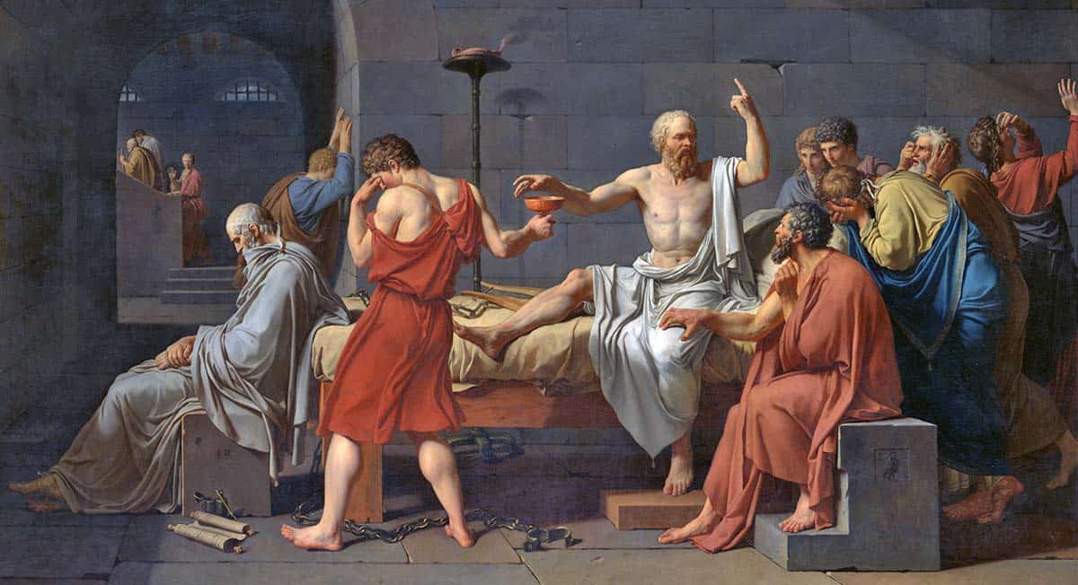 david the death of socrates