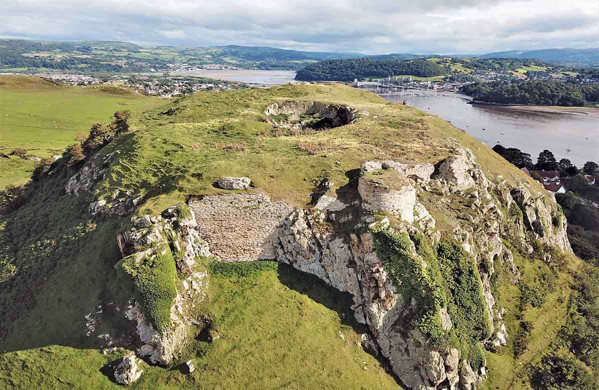 deganwy castle gwynedd