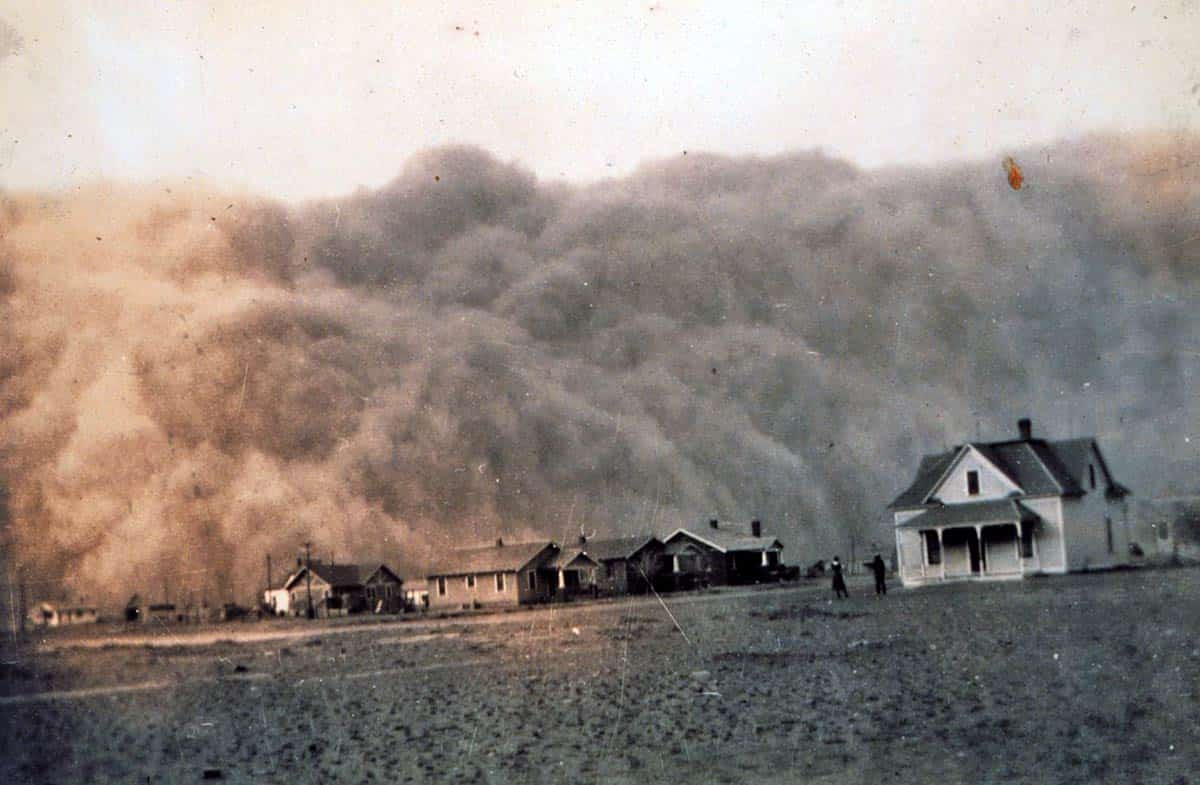 dust bowl storm texas