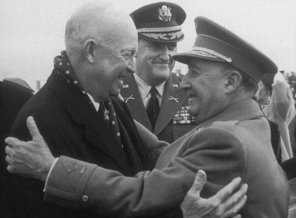 dwight eisenhower francisco franco 1959