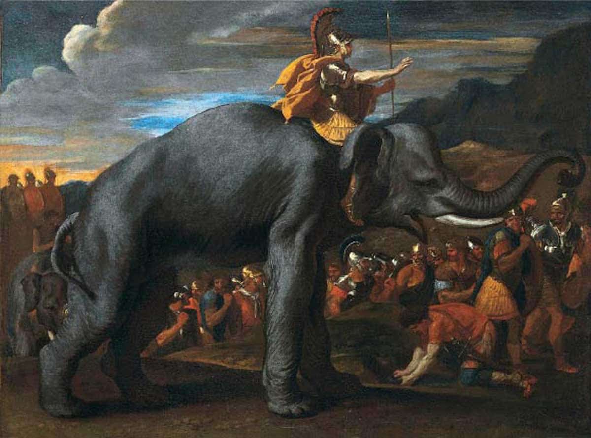 hannibal crossing the alps