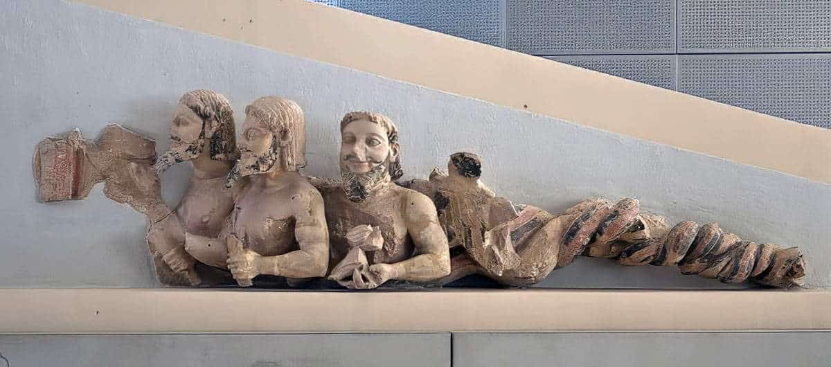 hekatompedon pediment acropolis