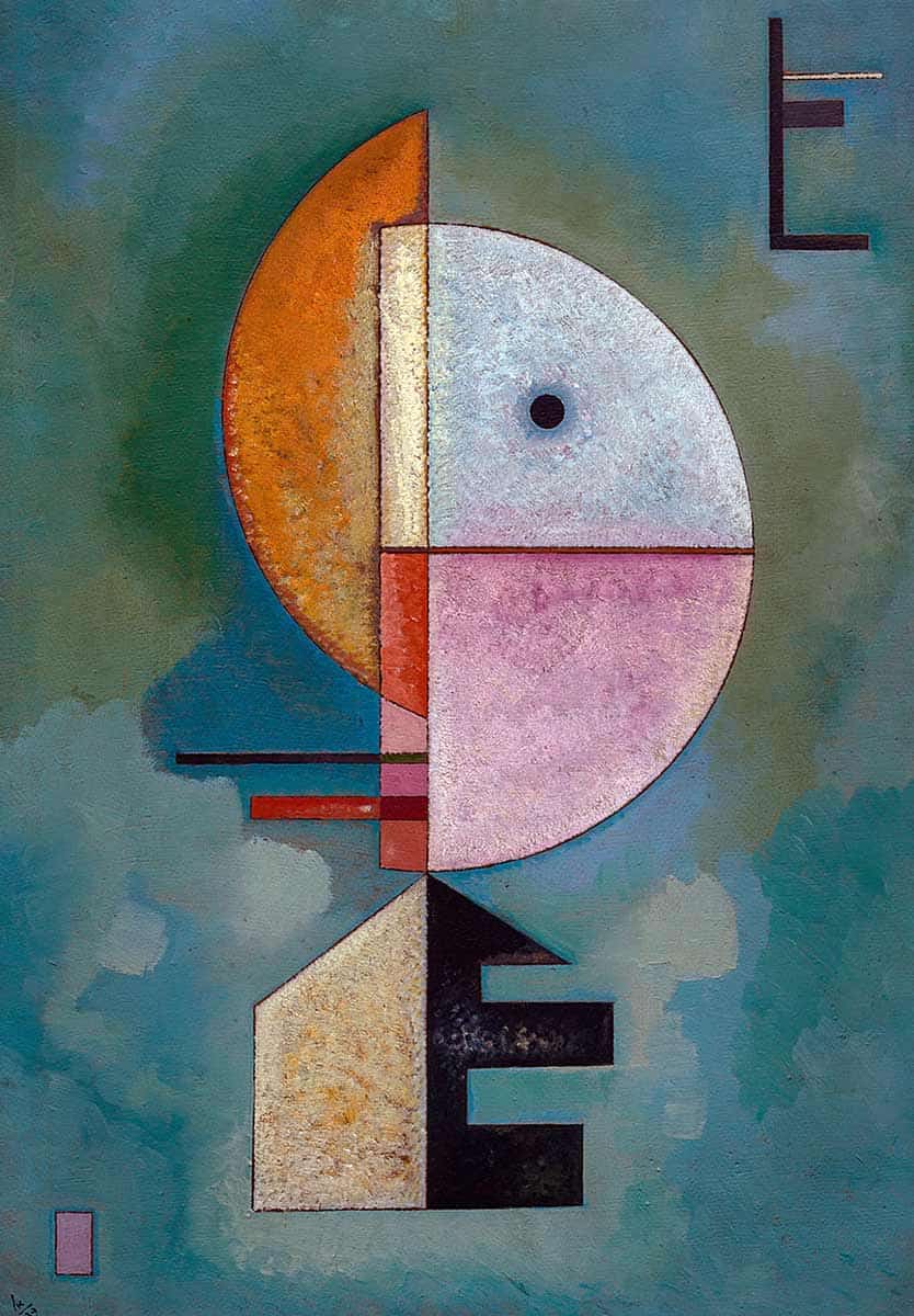 Upward by Vasily Kandinsky, 1929. Source: The Guggenheim