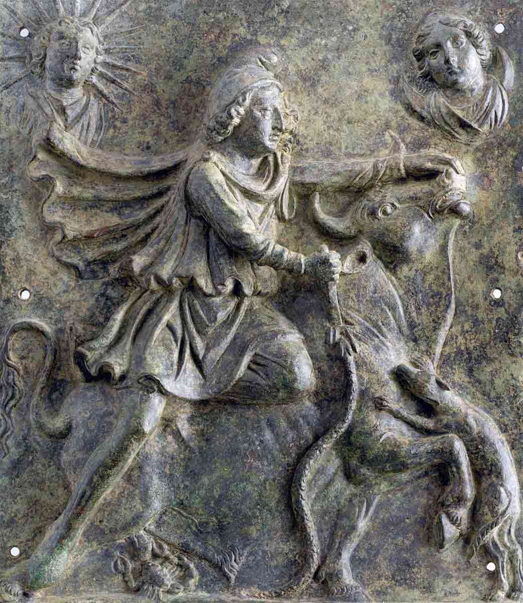 mithras bronze mithraism