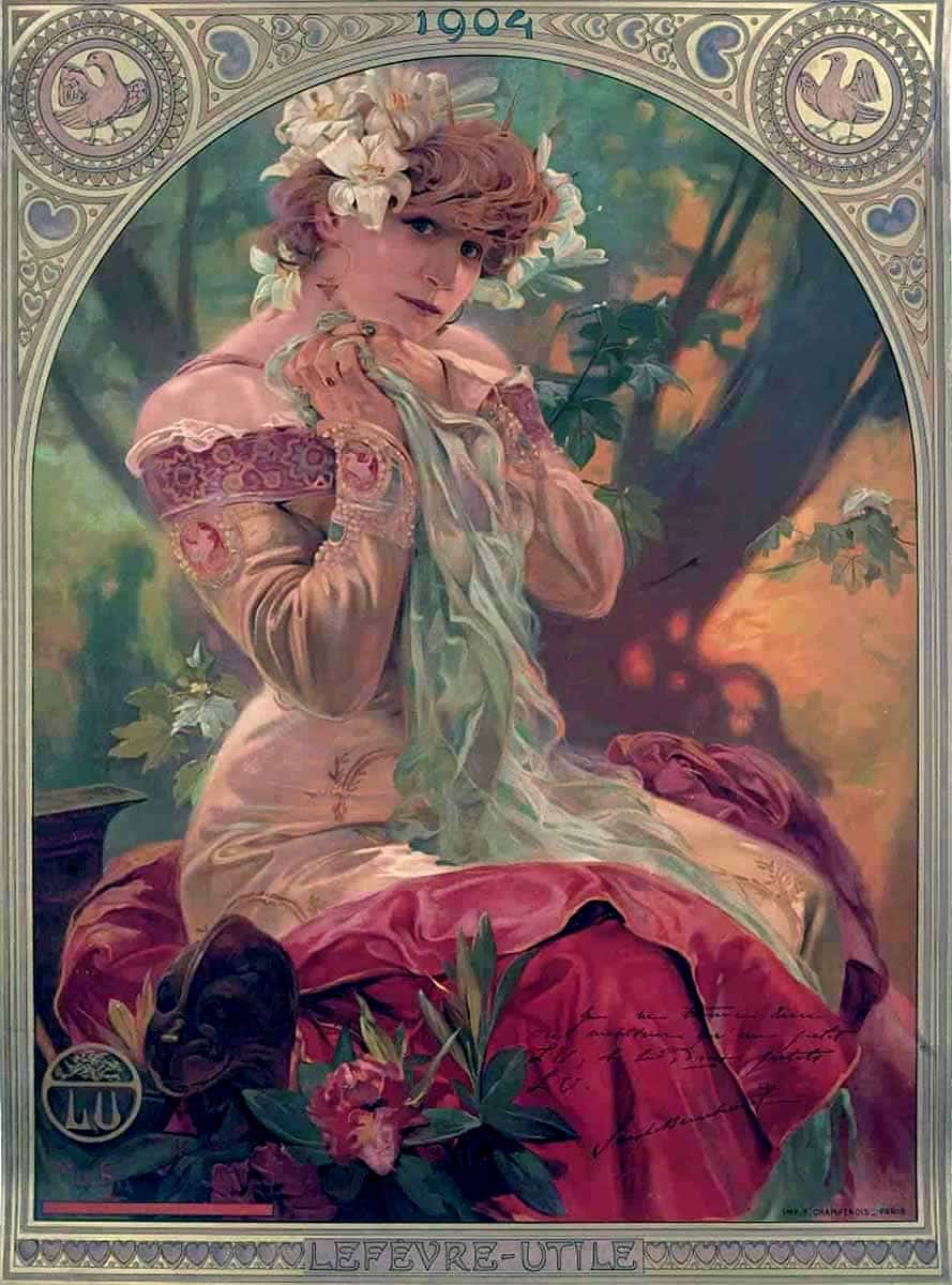 mucha cookies poster