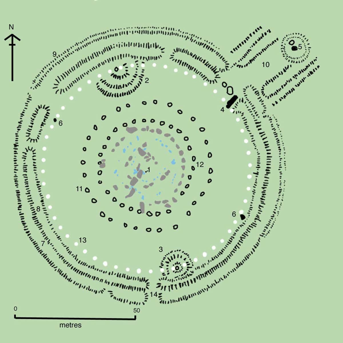 plan of stonehenge