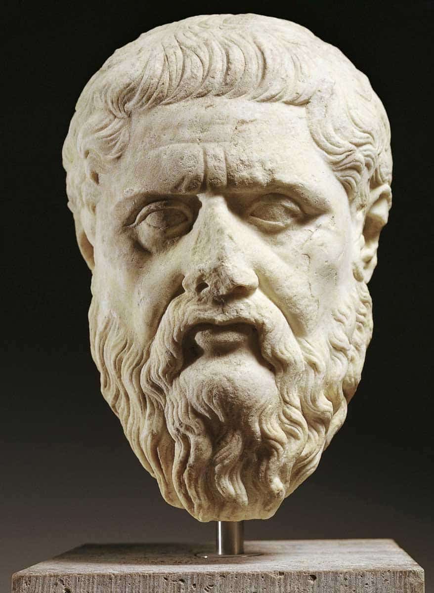 plato philosopher sculpture