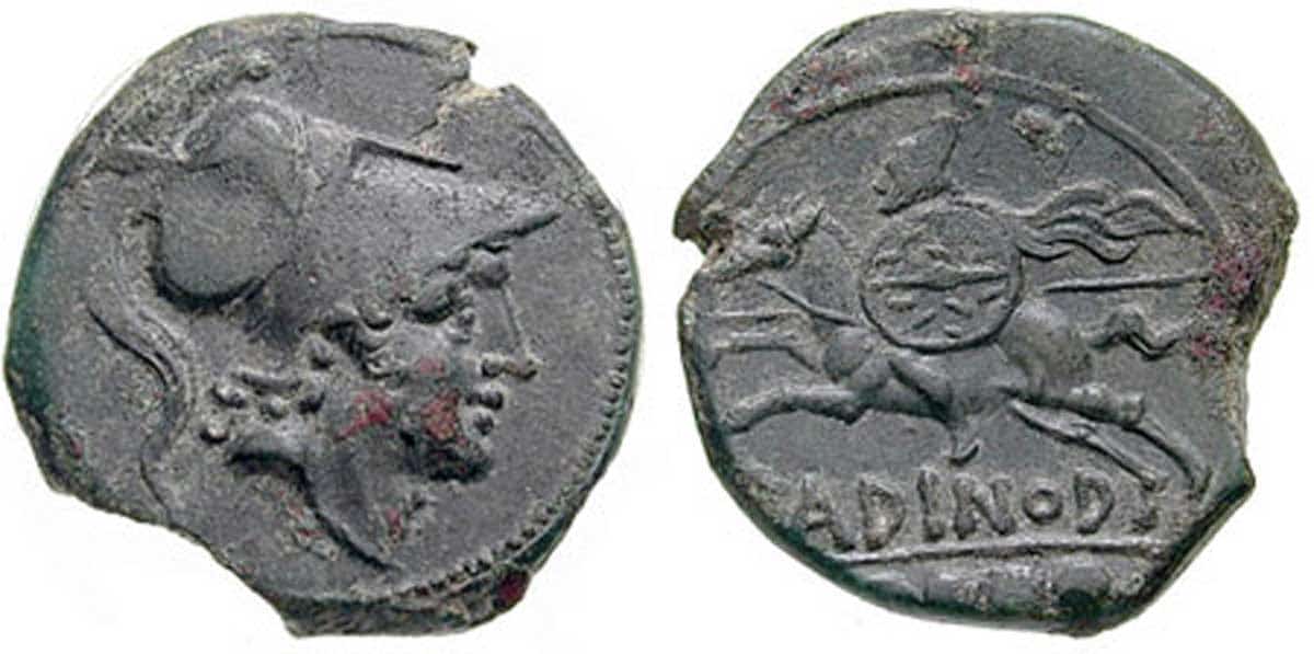 roman cavalry coin