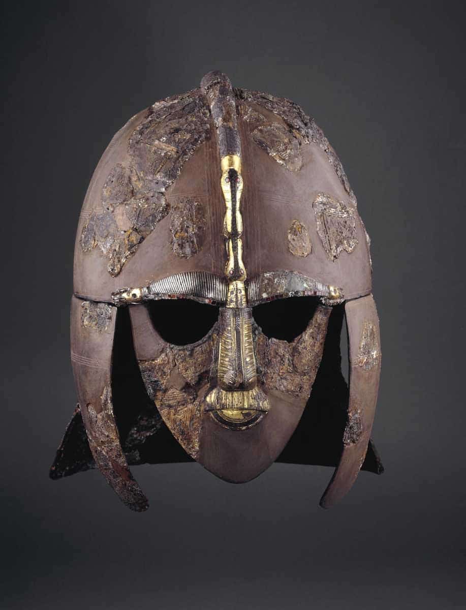 sutton hoo helmet anglo saxon