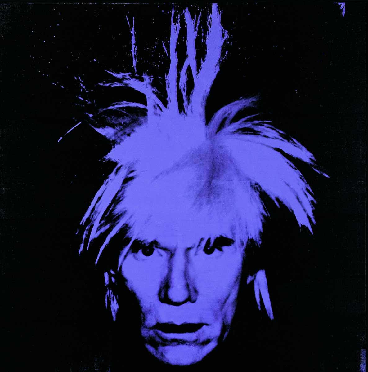 warhol self portrait photo