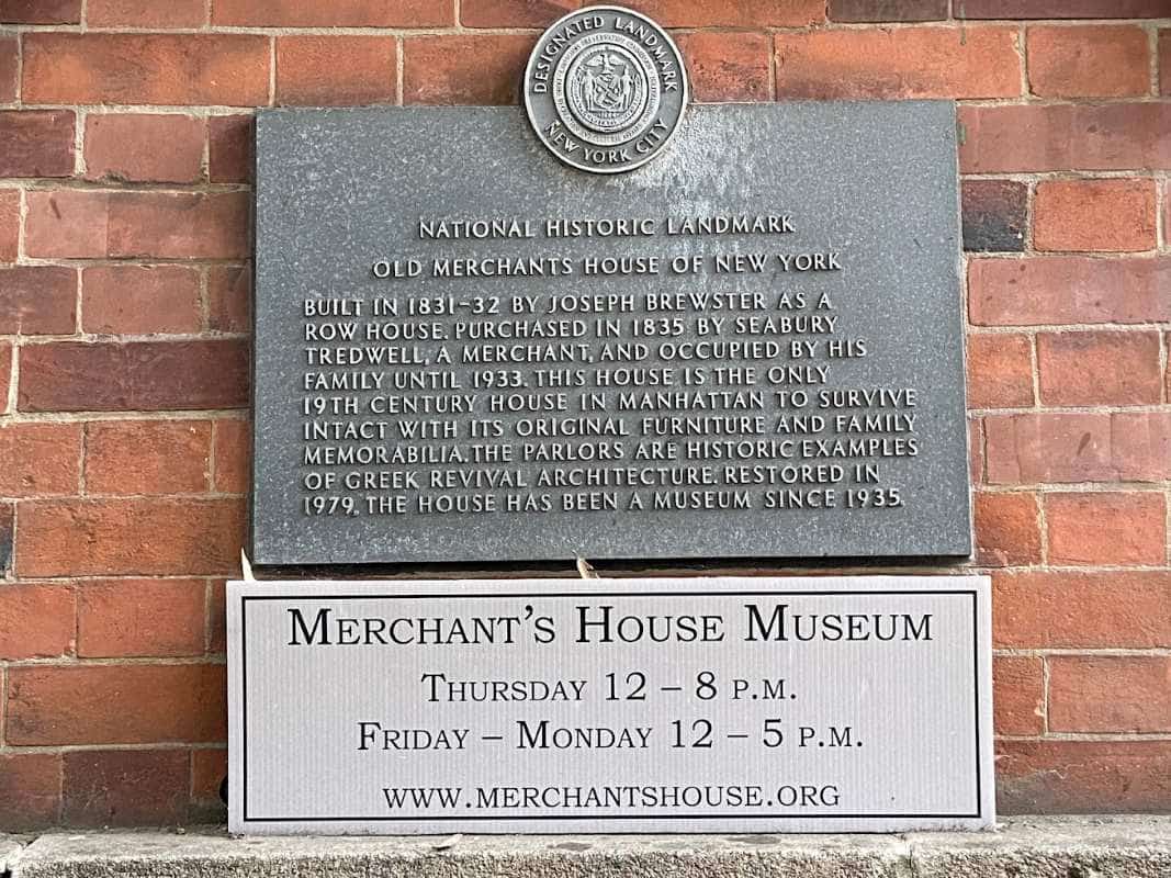 The Merchant's House Museum