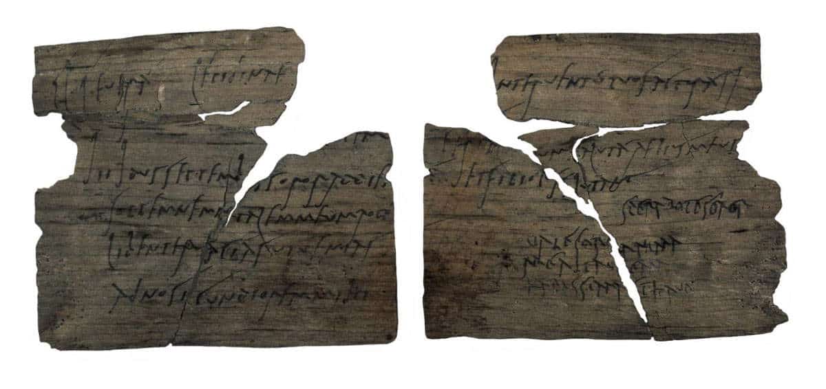 ancient roman letter vindolanda