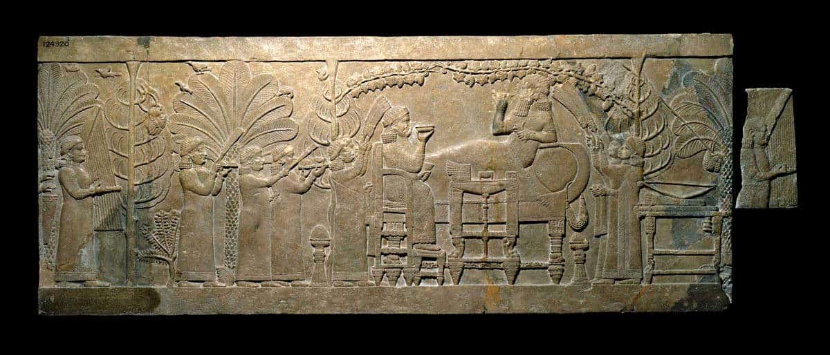 ashurbanipal banquet nineveh