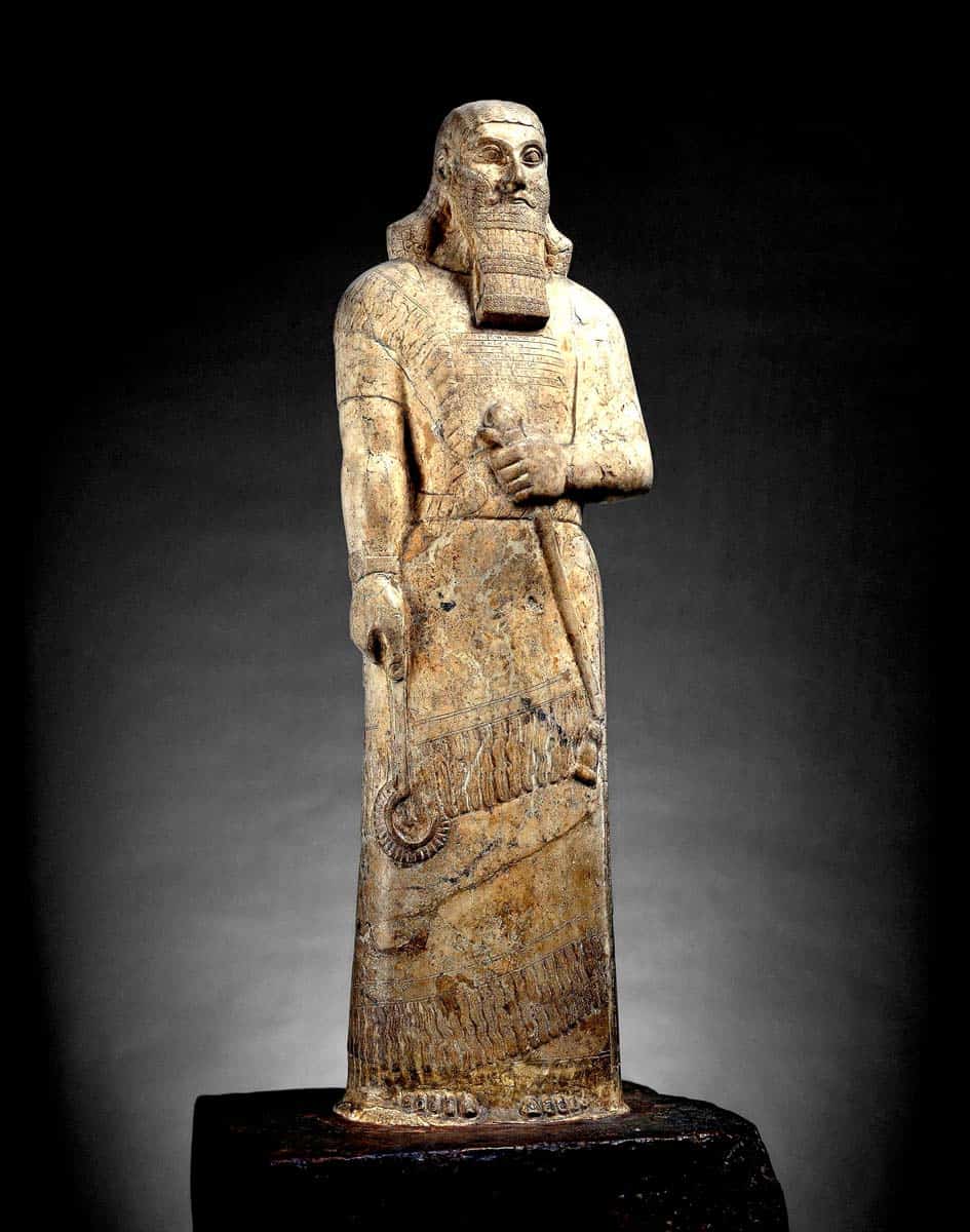 ashurnasirpal ii statue