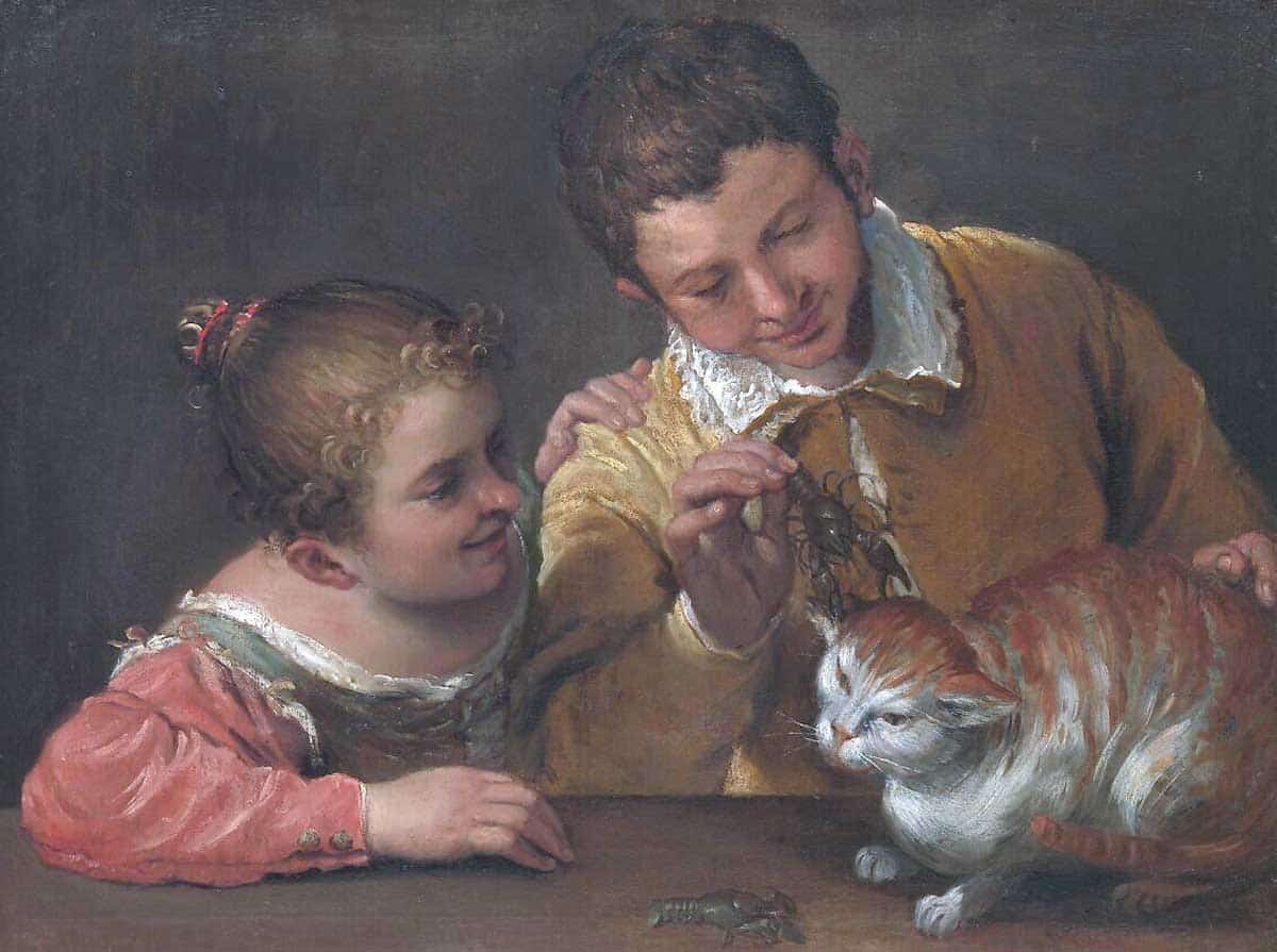 carracci children painting