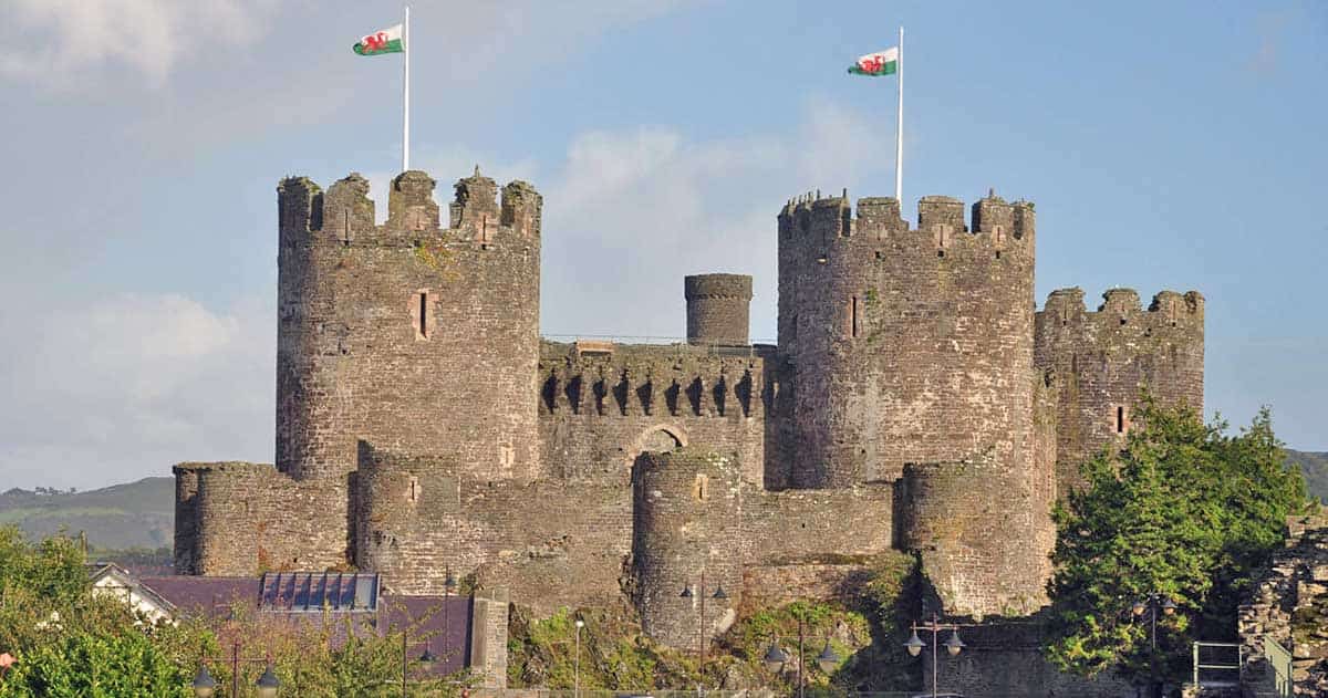 conwy castle west barbican