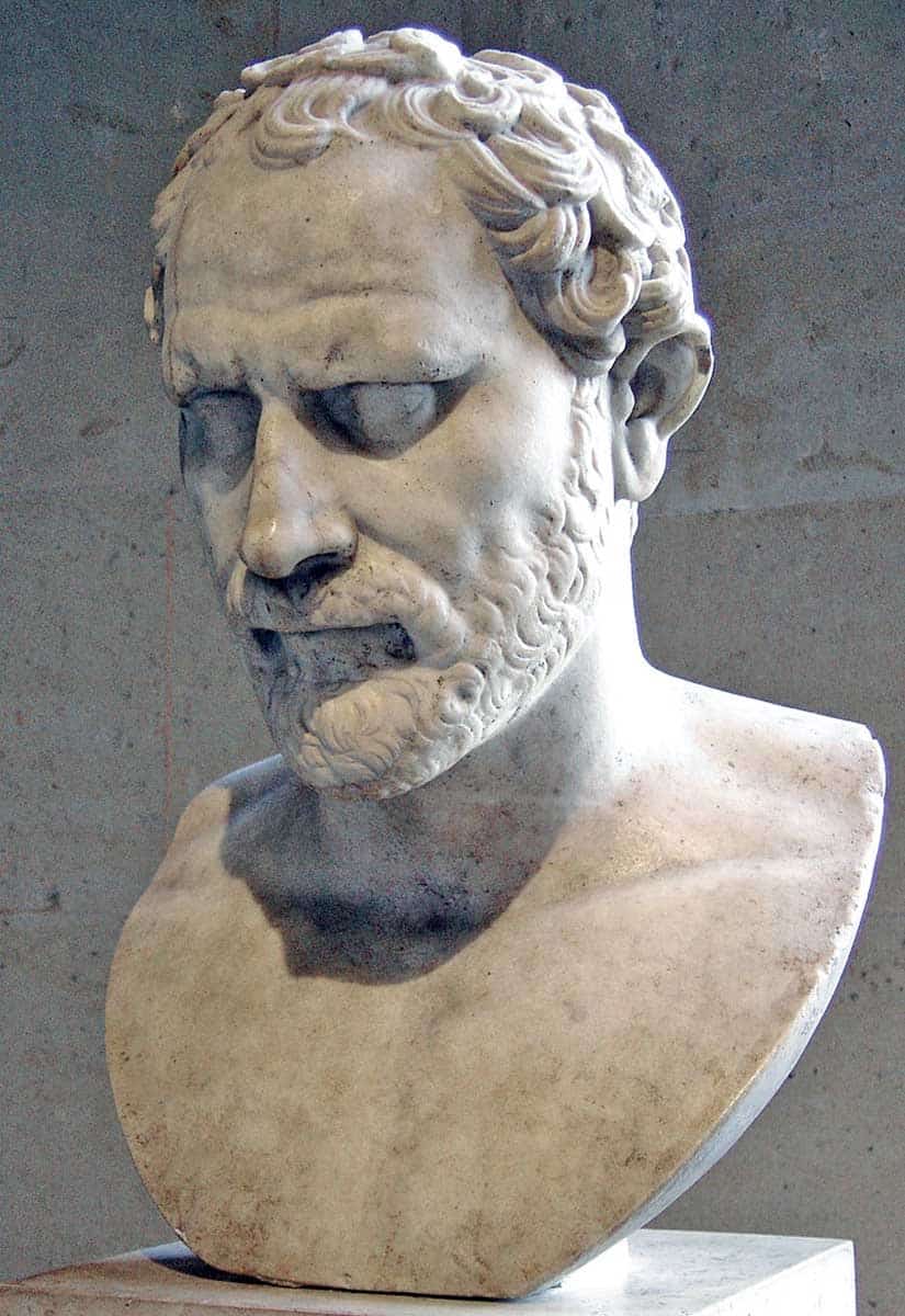 demosthenes bust