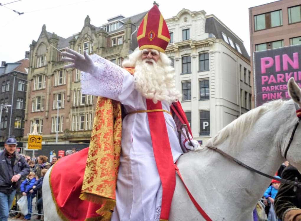 Re-enactment of the Dutch Sinterklaas traditions once popular across the Netherlands.