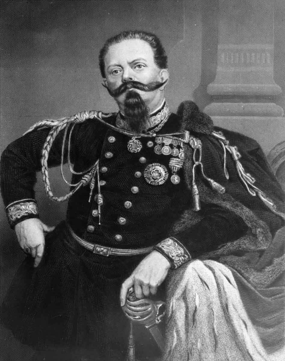 engraving of victor emmanuel ii