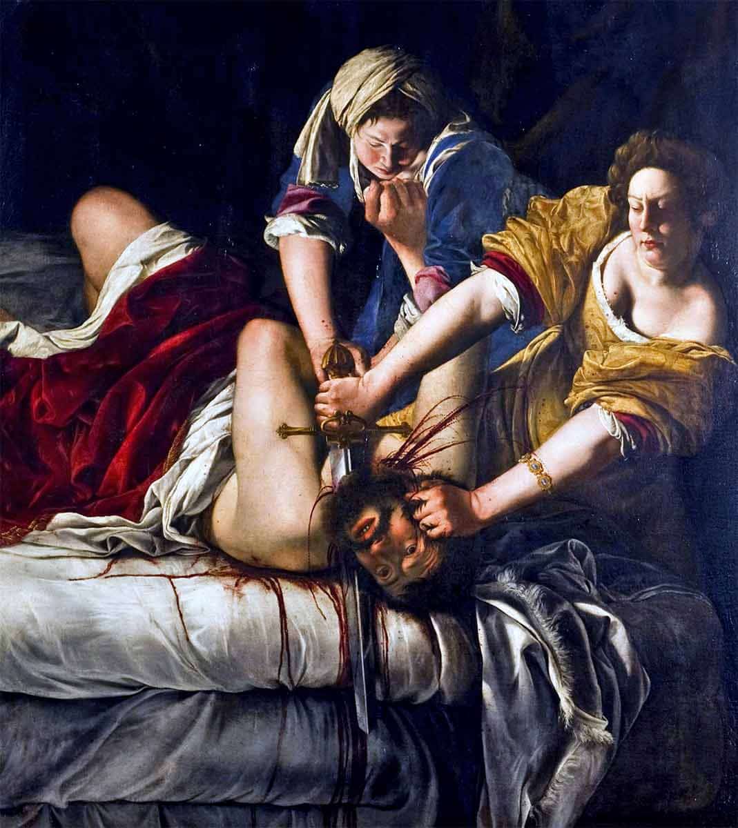 gentileschi judith painting