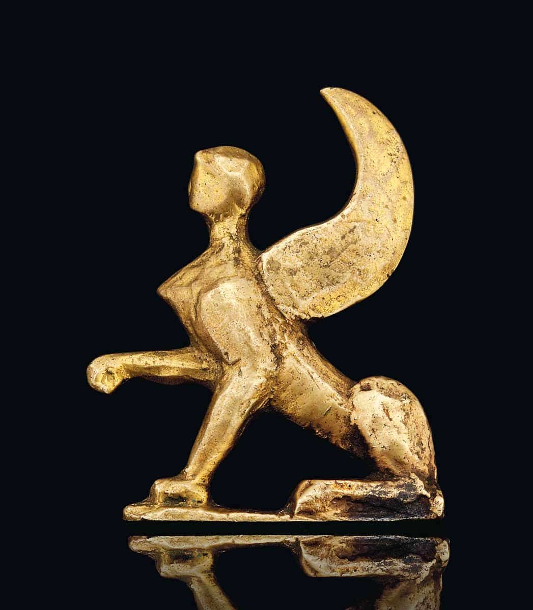 giacometti sphinx brooch