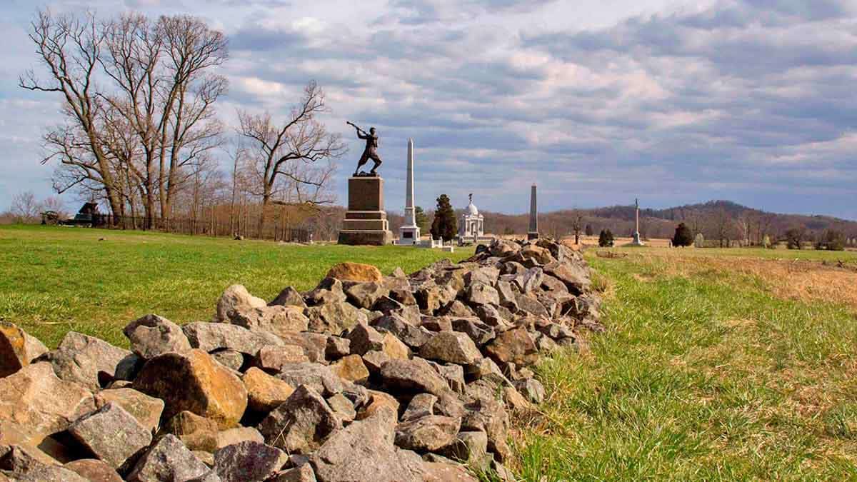 high water mark confederacy gettysburg