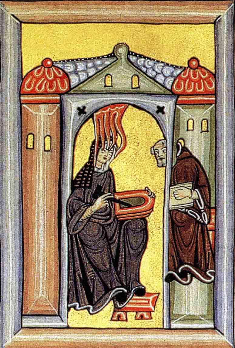 hildegard of bingen visions painting